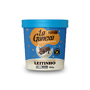 Pasta de Amendoim Integral Sabor Leitinho 450g | La Ganexa