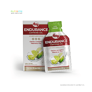 Endurance Caffeine Gel de Carboidrato com Cafeína 30g | Vitafor