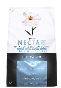 Nectar Medical Syntrax - Whey Isolado Unflavored (Sem Sabor) 907g - IMPORTADO