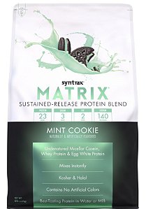 Matrix 5.0 Syntrax - Mint Cookies (sabor Cookies de Menta) 2.270g - IMPORTADO