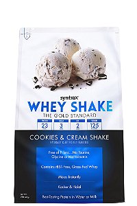 Whey Shake 2.0 Syntrax - Cookies & Cream 907g - IMPORTADO