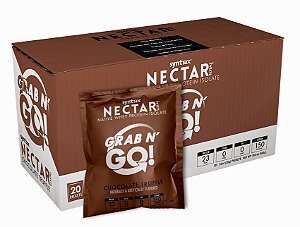 NEW GRAB N´GO Nectar Syntrax - Whey Isolado Importado sabor Trufa de Chocolate - CAIXA COM 20 SACHES