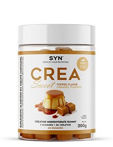 CREA Sweet Caramel Pudding (Caramelos de Creatina Monohidratada) pote com 60un.