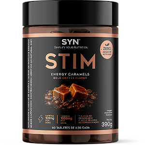 STIM Energy Caramels Bold Coffee 60tbs (30 doses) - Caramelos Energéticos sabor café