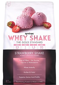 Whey Shake 5.0 Syntrax - Strawberry (Morango) 2.270g - IMPORTADO
