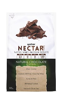 Nectar Naturals Syntrax - Whey Isolado Natural Chocolate 907g - IMPORTADO