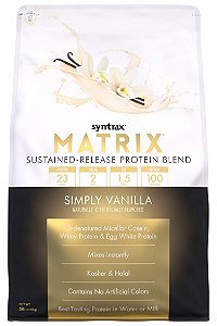 Matrix 5.0 Syntrax - Simply Vanilla (sabor Baunilha) 2.270g - IMPORTADO