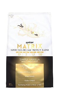 Matrix 2.0 Syntrax - Simply Vanilla (sabor Baunilha) 907g - IMPORTADO