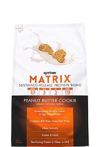 Matrix 2.0 Syntrax - Peanut Butter Cookie (sabor Paçoca) 907g - IMPORTADO