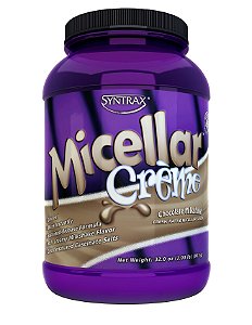 MICELLAR CREME SYNTRAX CHOCOLATE MILKSHAKE (CASEINA MICELAR SABOR CHOCOLATE) - 907g