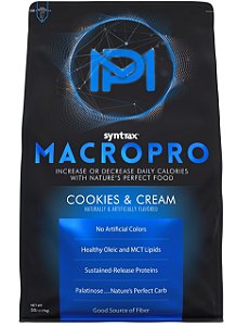 Macro Pro Syntrax - Cookies & Cream 2.270g - IMPORTADO