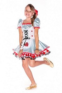 Fantasia Alice No Pais Das Maravilhas Senhorita Happy Infantil R 3034 Mpfestaecia