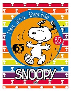 Livro Meu Livro Divertido Snoopy | Com Adesivos | Editora VR