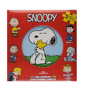 Livro Meu Primeiro Livro Quebra Cabeças | Snoopy | Editora Melhoramentos