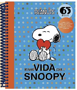 Livro Minha Vida com Snoopy | Com Adesivos | Editora VR