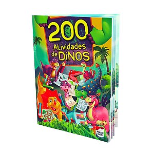 Livro 200 Atividades de Dinos | Editora Happy Books