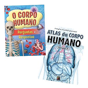 Kit Livros Corpo Humano | 2 Livros | Editora Pé da Letra