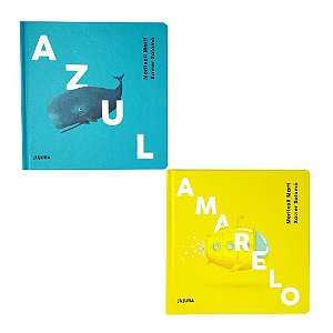 Coleção Livro Amarelo e Azul | Capa Dura | Editora Jujuba