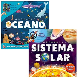 Coleção de Livros para Montar | Desvendando o Oceano e o Sistema Solar