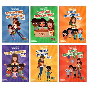 Coleção Nutrição Infantil com 6 Livros | Editora Bombom Books