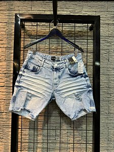 BERMUDA DESTROYED JEANS CLARA
