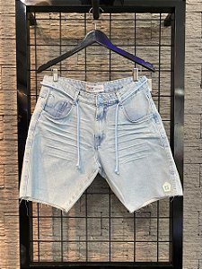 BERMUDA JEANS CLARA C/ CADARÇO