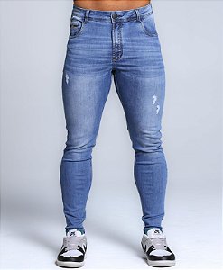 CALÇA SKINNY C/ ELASTANO JEANS