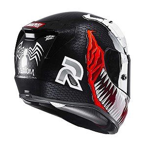Capacete Carbon Hjc Rpha 11 Venom Marvel Mc1 S 55 56 Novo