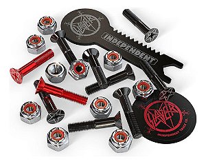 Kit Parafuso Chave Base Skate Independent Slayer 7/8 Philips