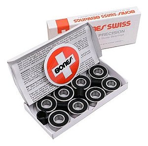 Rolamento Bones Swiss Skate 8 Cinza