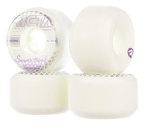 Kit 4 Roda Skate Original Ricta Wheel 99a Wide Brevard 53mm