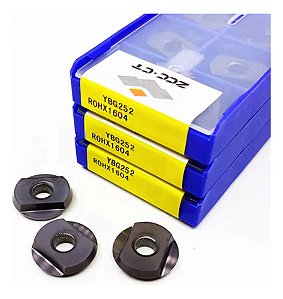 Pastilha Inserto Torno Zcc-ct P M Rohx1604 Ybg202 - Kit 10