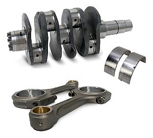 Kit Forjado Virabrequim Biela Bronzina Cb Colo Chevy Vw Ar