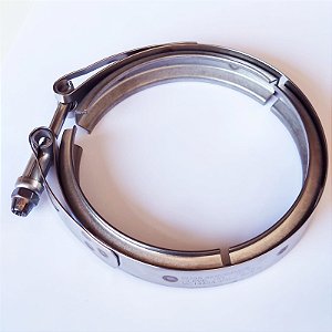ABRAÇADEIRA 4 POLEGADAS V-BAND USO AERONÁUTICO ORIGINAL VOSS AEROSPACE VC1443A 400 Z