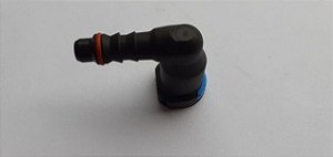 Bico De Conexão Rápida Paraq Linha De Combustível Bico De 90° Entrada E Saida 8mm Envio Imediato