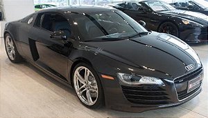 Tampa Traseira Completa Cor Preto Capô Motor Audi R8 08/15