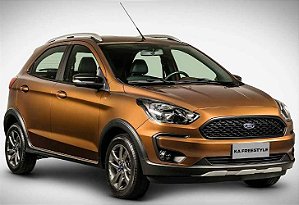 PAR DE DIFUSORES DE VENTILAÇÃO DO PAINEL DO FORD KA 2014 A 2020 ORIGINAL FORD