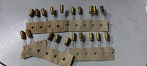 20 Capacitores 4,7uf x 100v Nichicon Fine Gold fg