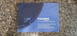 Manual Toca discos Thorens TD126 MKII MK2 Original