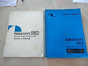 Manual de serviço e Owner Manal Nakamichi 582