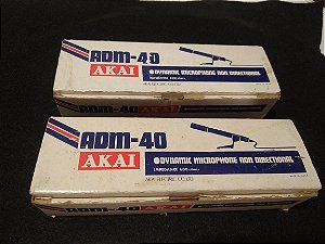 Microfone Akai ADM-40 Tape