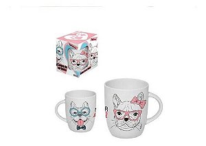 Caneca De Cerâmica Bulldog Francês
