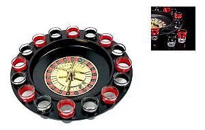 Jogo Roleta Shot Drink Com 16 Copos Shot Drink