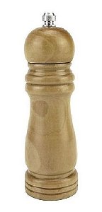 Moedor De Pimenta Em Bambu Com Mecânica 15 Cm