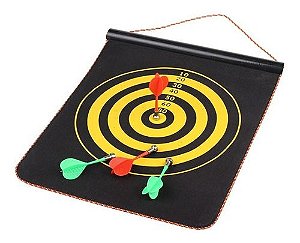 Jogo De Dardo Magnético Alvo Tabuleiro Dupla Face Grande 40