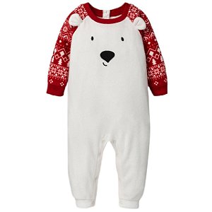 Macacão Fleece Urso