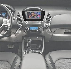 Moldura Ix35 7 Polegadas 2010/2016.