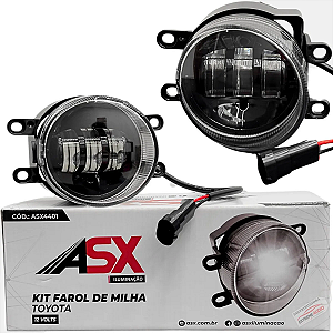 KIT FAROL DE MILHA LED TOYOTA  ASX