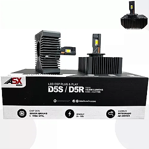 Kit Led Asx Original Plug Play 100w 14000 Lumens 6000k