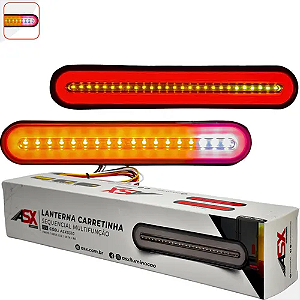 Par Lanterna Carretinha Sequencial Multifunçao - 12v